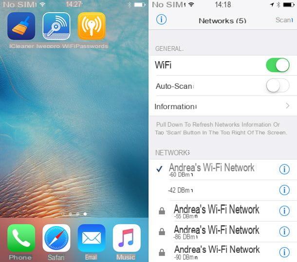 Aplicación para averiguar contraseñas WiFi