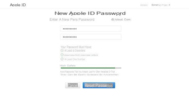 Cómo recuperar la contraseña de la ID de Apple